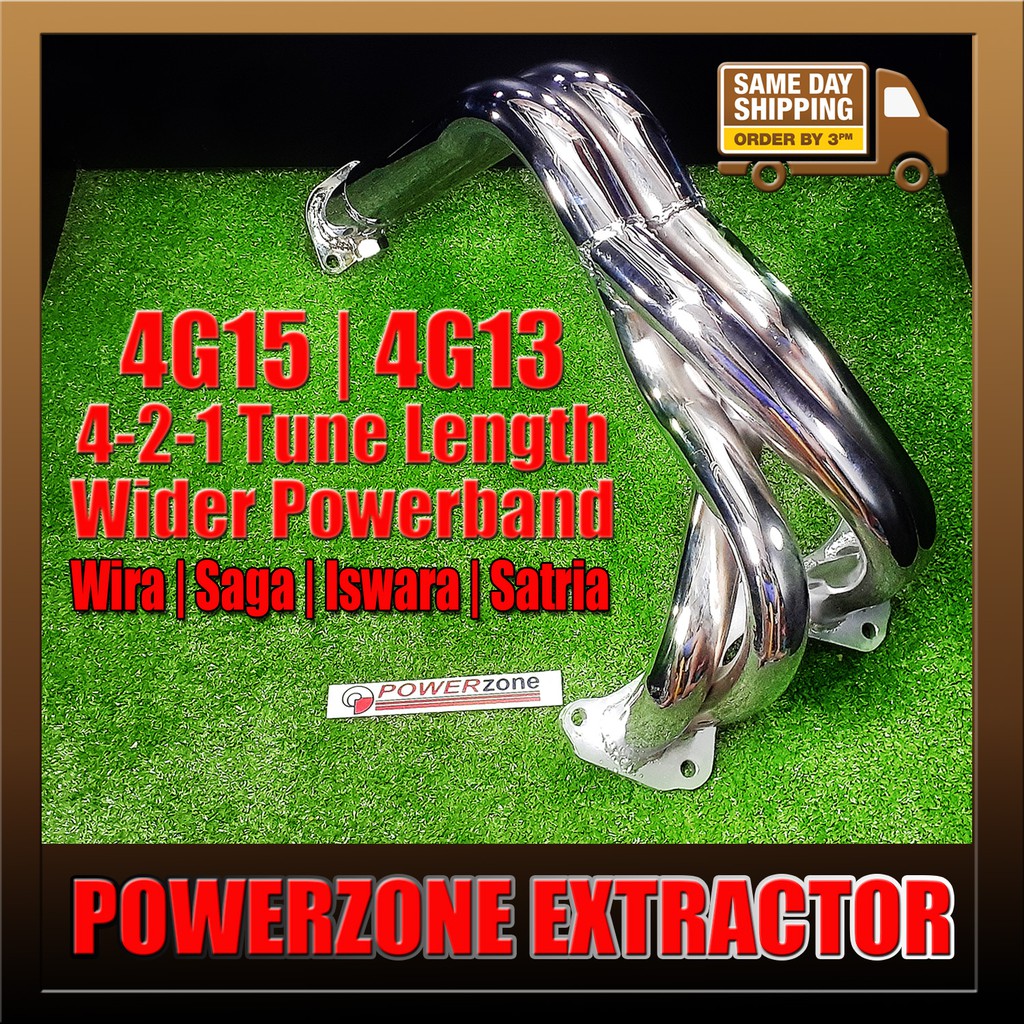 4g13 4g15 Extractor exhaust POWERZONE (Proton saga, iswara, wira ...
