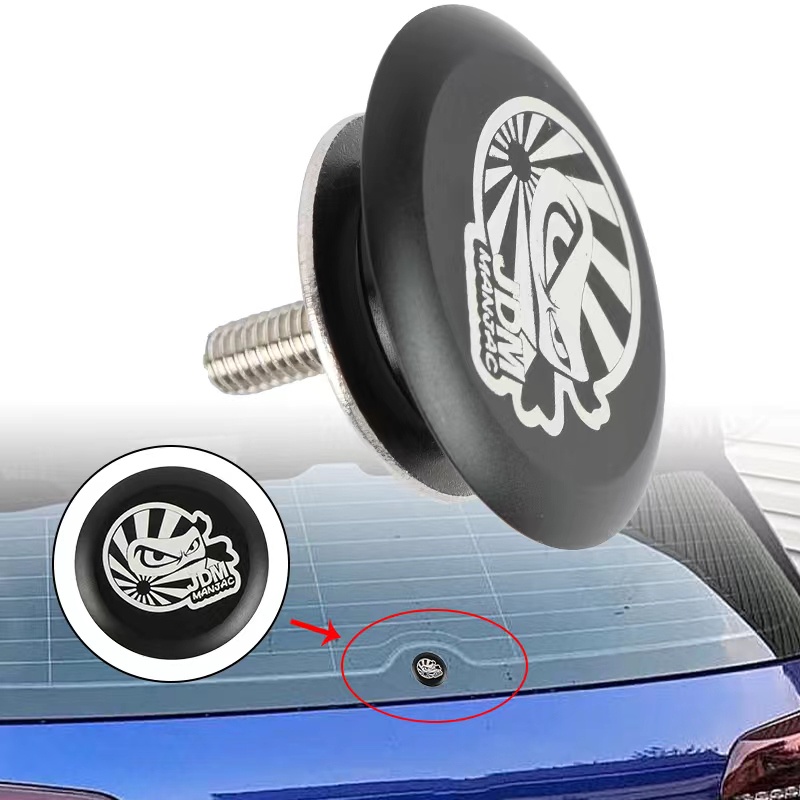 Jdm Racing car Wiper knob Auto Rear Wiper Delete Kit Plug Cap x50 x70 ...