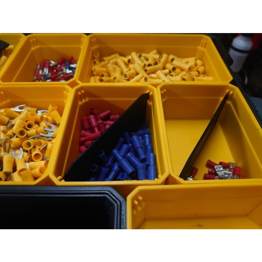 Divisori Diagonali Per Organizer DEWALT TSTAK / STANLEY – Set Da 3 Pezzi