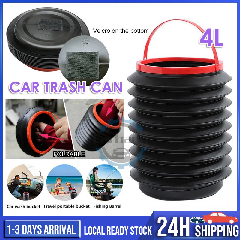 Foldable Car Storage Bucket Magic Car Container Multifunctional Outdoor ...