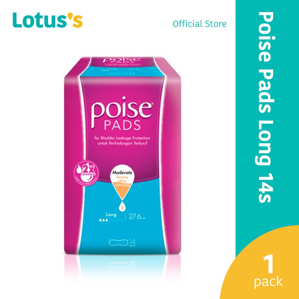 Poise Slim Long (16's) | Shopee Malaysia