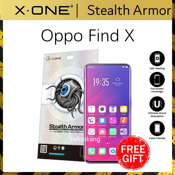 Oppo Find X XOne Stealth Armor ( Front Only ) Screen Protector