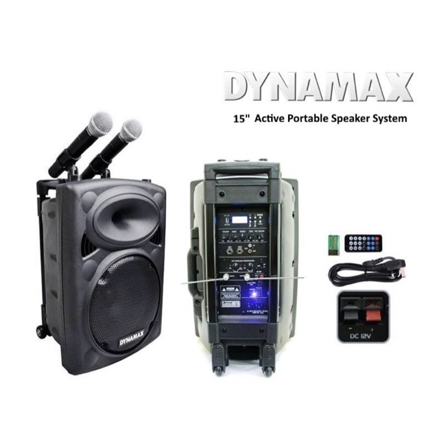 Dynamax portable sale speaker