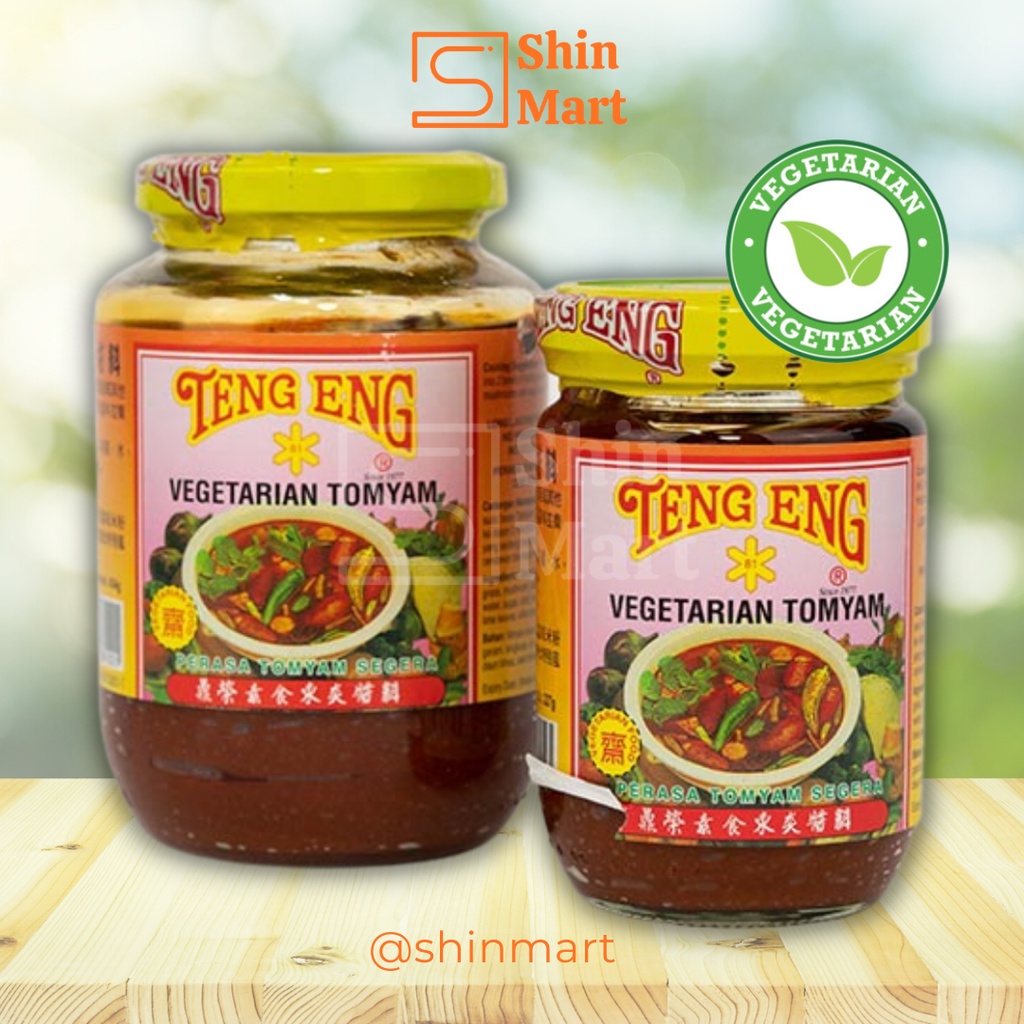 素东炎酱 Teng Eng Vegetarian Tomyam Paste 鼎荣素食东炎酱料 227g / 454g | Shopee ...