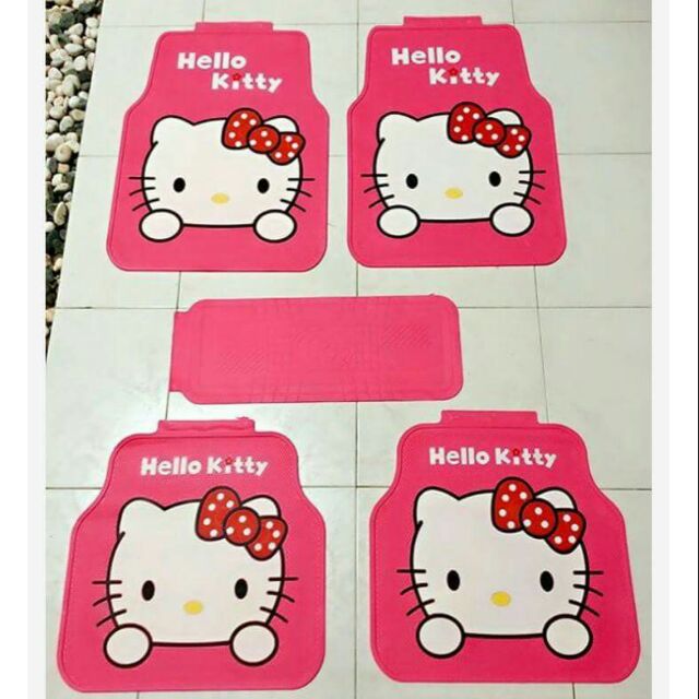 Hello kitty CAR CARPET Doraemon Shopee Malaysia