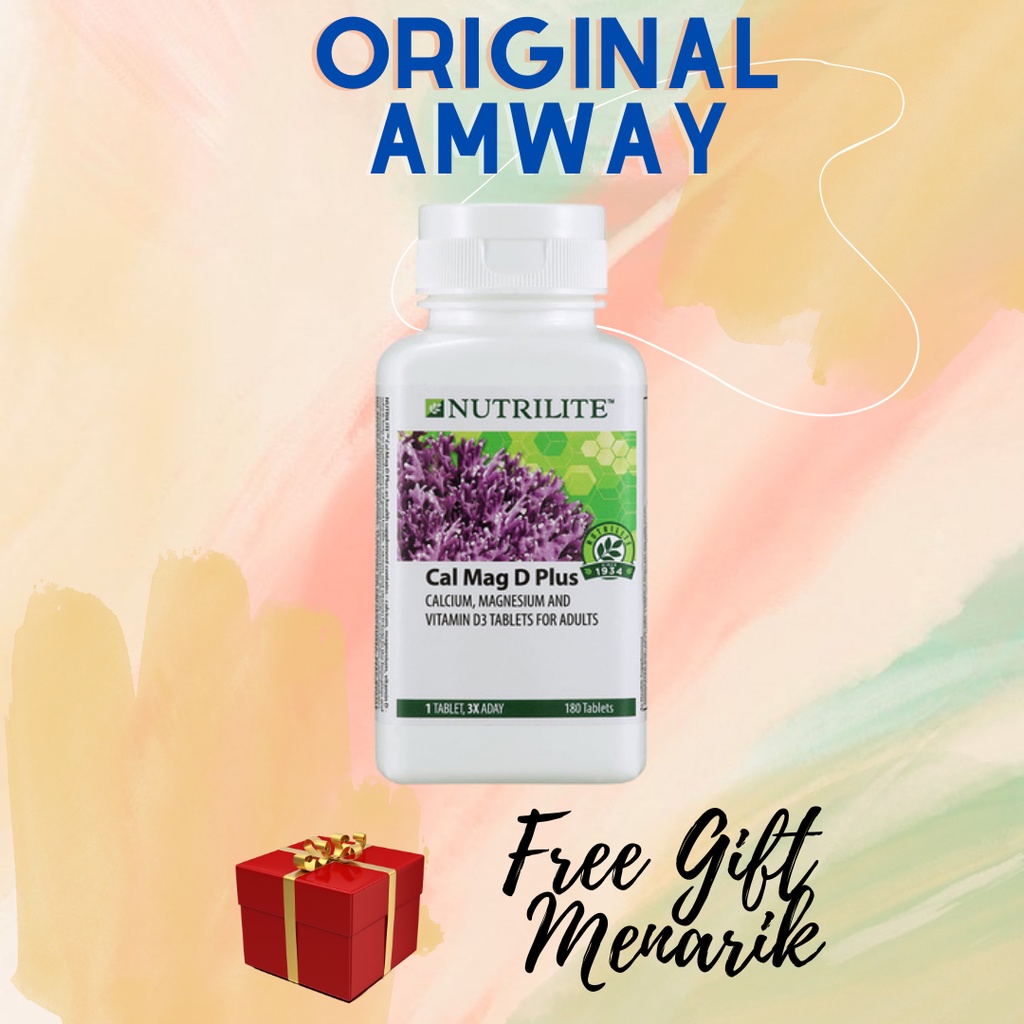Original Nutrilite Amway Cal Mag D Plus Shopee Malaysia