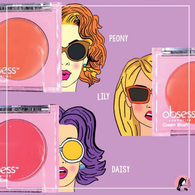 💥 Blusher by Obsess Cosmetics 4 in 1 💥FREE POSTAGE | Shopee Malaysia