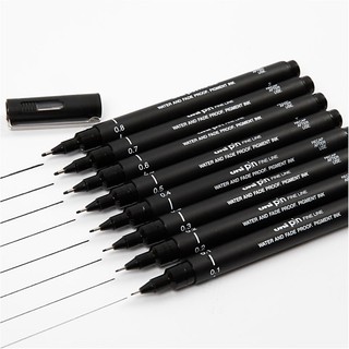 Uni Pin Fineliner Drawing Pen - Black Ink - 1.0mm India
