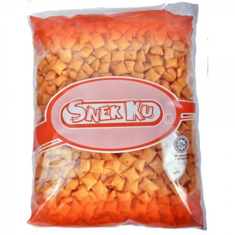 2kg Snekku Snek Ku Muruku Snack Crackers Crab Flavour/ Perisa Ketam Tam ...