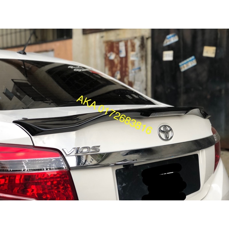 Toyota Vios 2014 2018 Spoiler Drive68 Bodykit No Paint | Shopee Malaysia