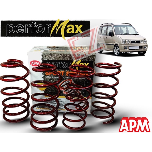 PERODUA KENARI SPORT SPRING APM PERFORMAX SET | Shopee Malaysia