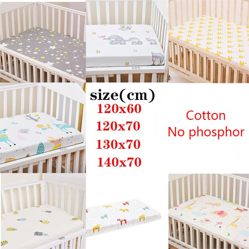 Tenpower Baby 100 Cotton Bedsheet Newborn Cot Fitted Sheet Crib