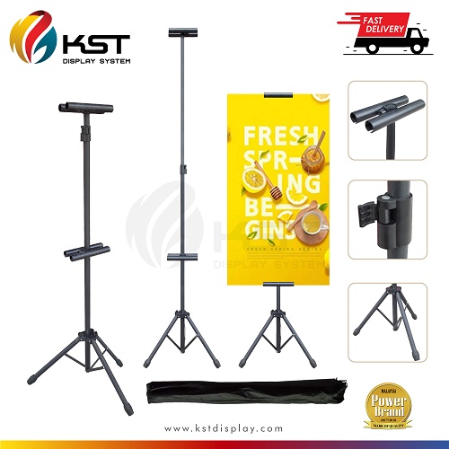 Tripod Stand Bunting Banner 2meter Height Adjustable Portable Tripod