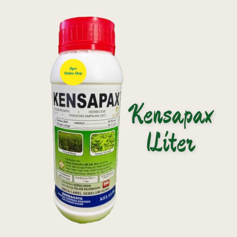 KENSAPAX | Rucun Rumpai | Herbicide | 1Liter | Shopee Malaysia