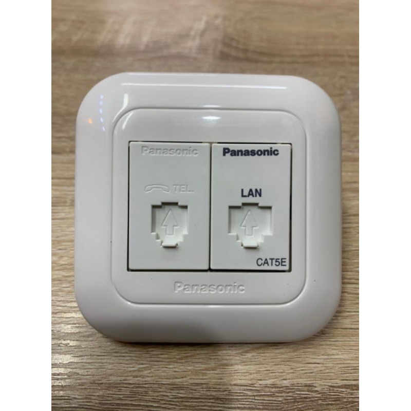 Panasonic cat 5 Data Socket + Phone Frame Set | Shopee Malaysia