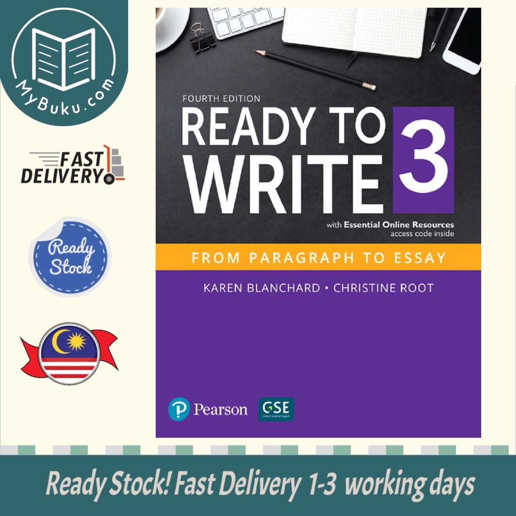 [MyBuku.com] Ready to Write 3 with Essential Online Resources - Karen  Blanchard - 9780134399331 - Pearson Education