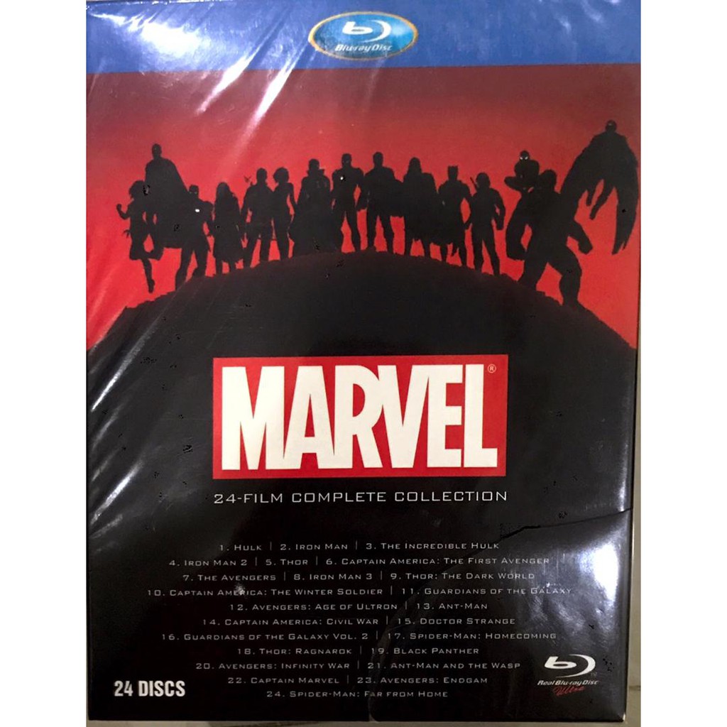 Import Bluray Marvel Complete Collection BoxSet | Shopee Malaysia