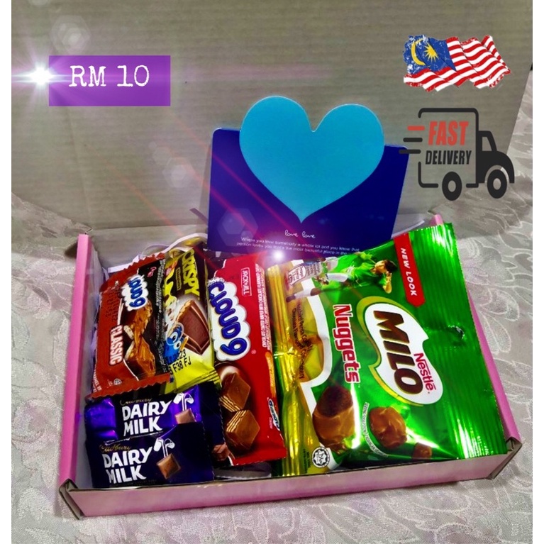 [Termurah] Surprise Gift Box RM10 🎁 Birthday Gift 🎁 Surprise Chocolate