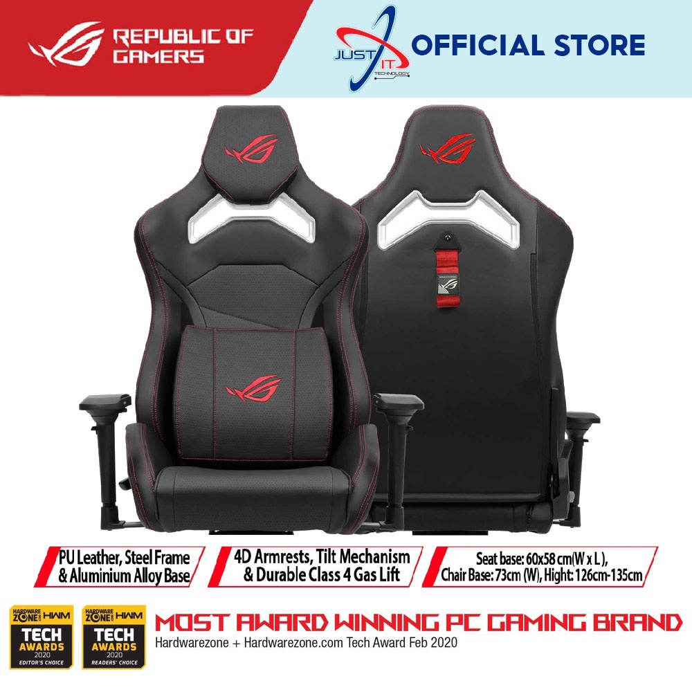 ASUS SL300 ROG CHARIOT CORE GAMING CHAIR | Shopee Malaysia