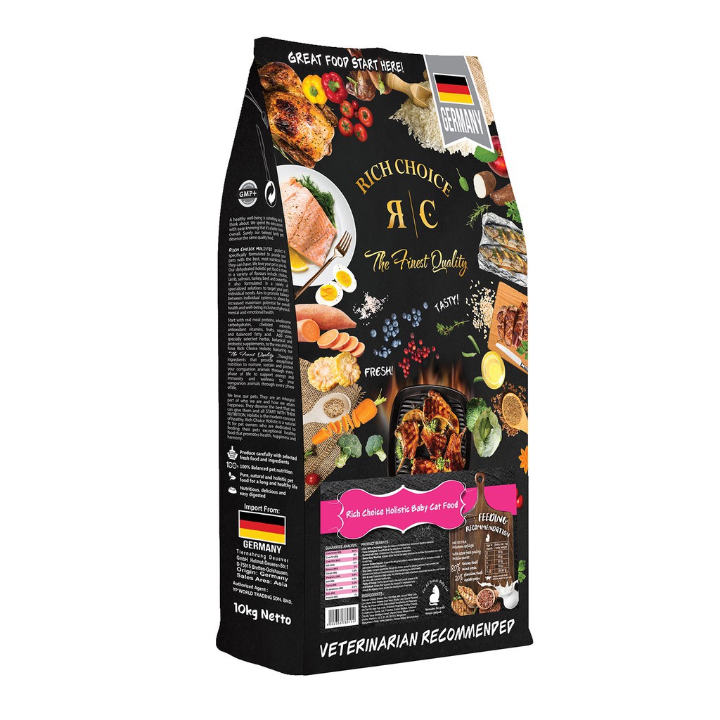 RICH CHOICE HOLISTIC MOTHER & BABY CAT FOOD 1KG Shopee Malaysia