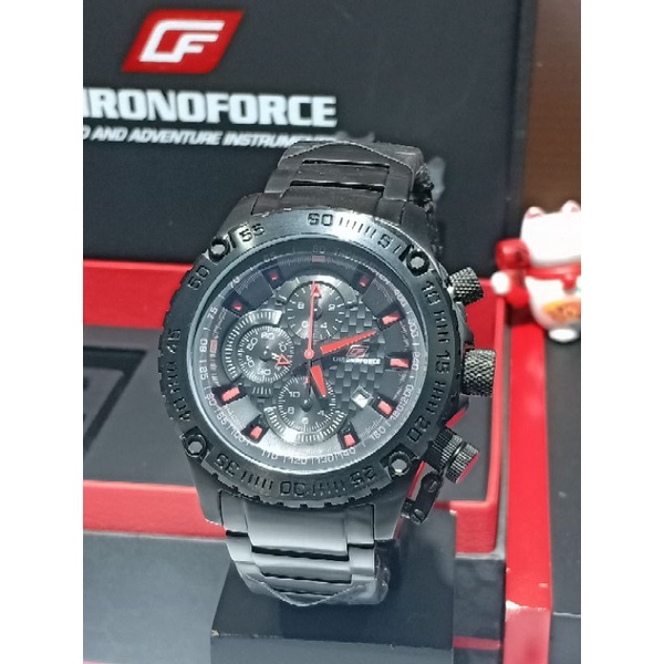 CHRONOFORCE ORIGINAL Solid Stainless Steel MEN'S CHRONOGRAPH WATCH ...
