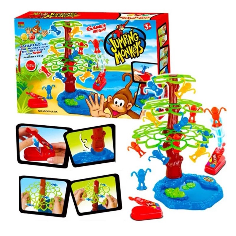 JUMPING MONKEY FAMILY GAME SUPER FUN REAL ACTION GAME SET Shopee Malaysia