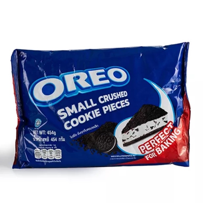 [READY STOCK] OREO CRUMBS / SMALL CRUSHED COOKIE PIECES 454G | Shopee ...