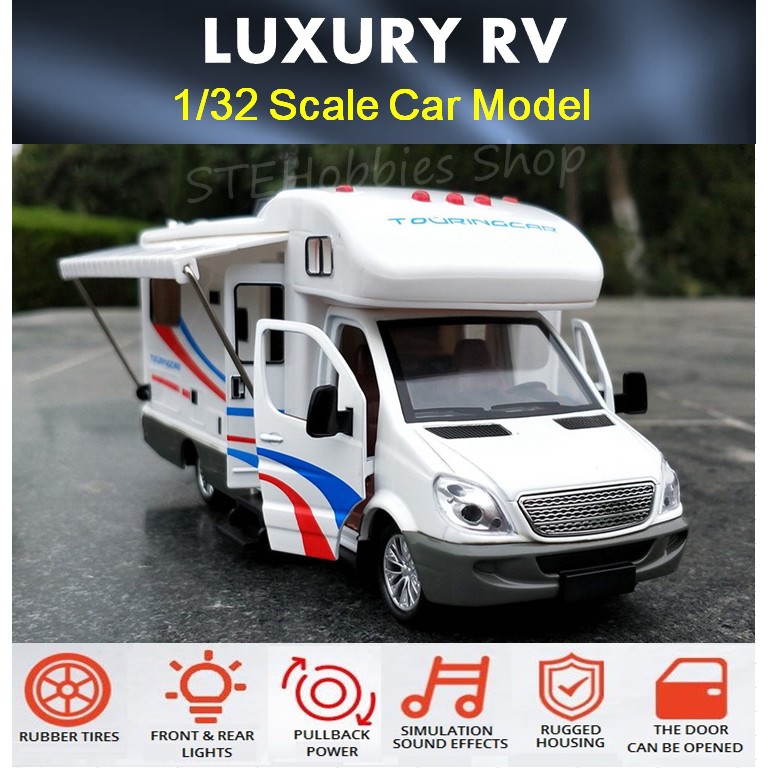STE8 Sprinter Luxury Motorhome Recreational Vehicle RV 1:32 Scale Metal ...