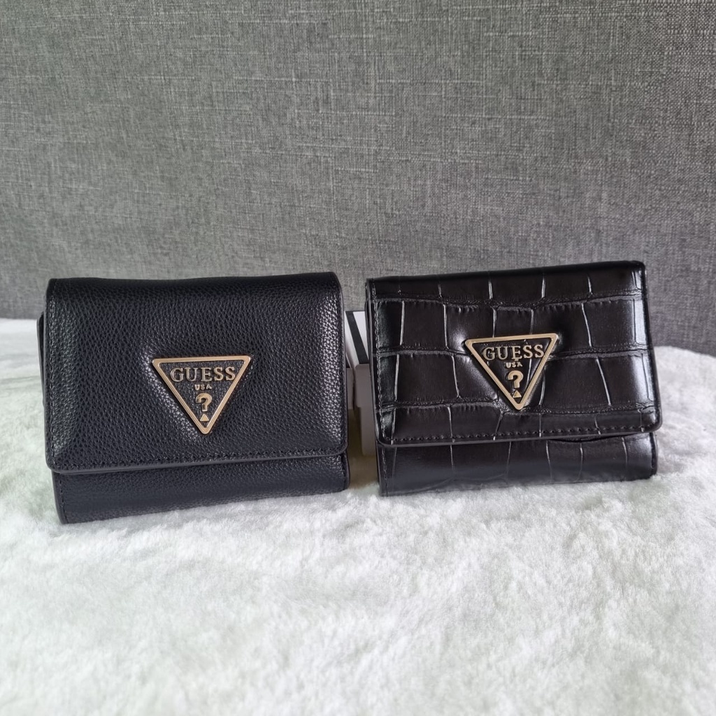 Guess Women's Maddy Flap Short wallet (Include Box) | Shopee Malaysia