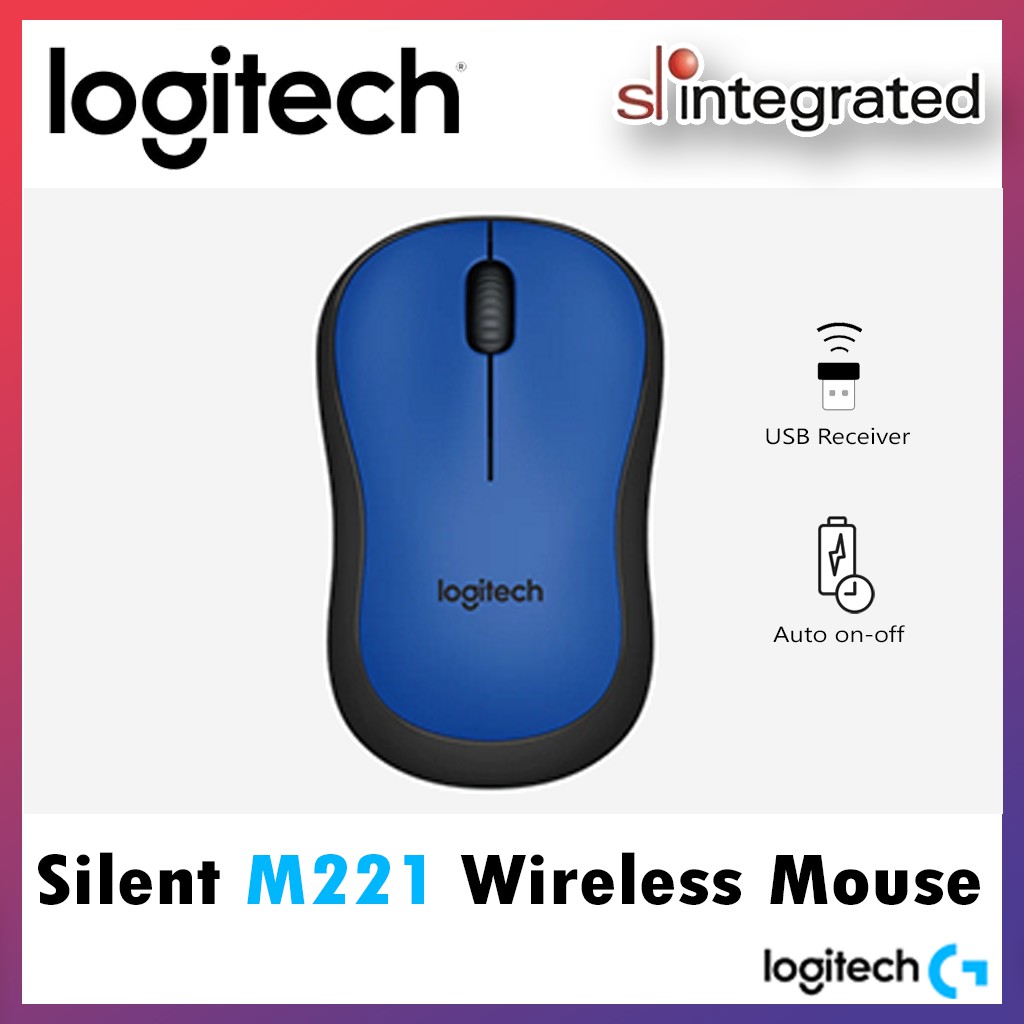 Logitech Silent M221 Wireless Mouse | Shopee Malaysia