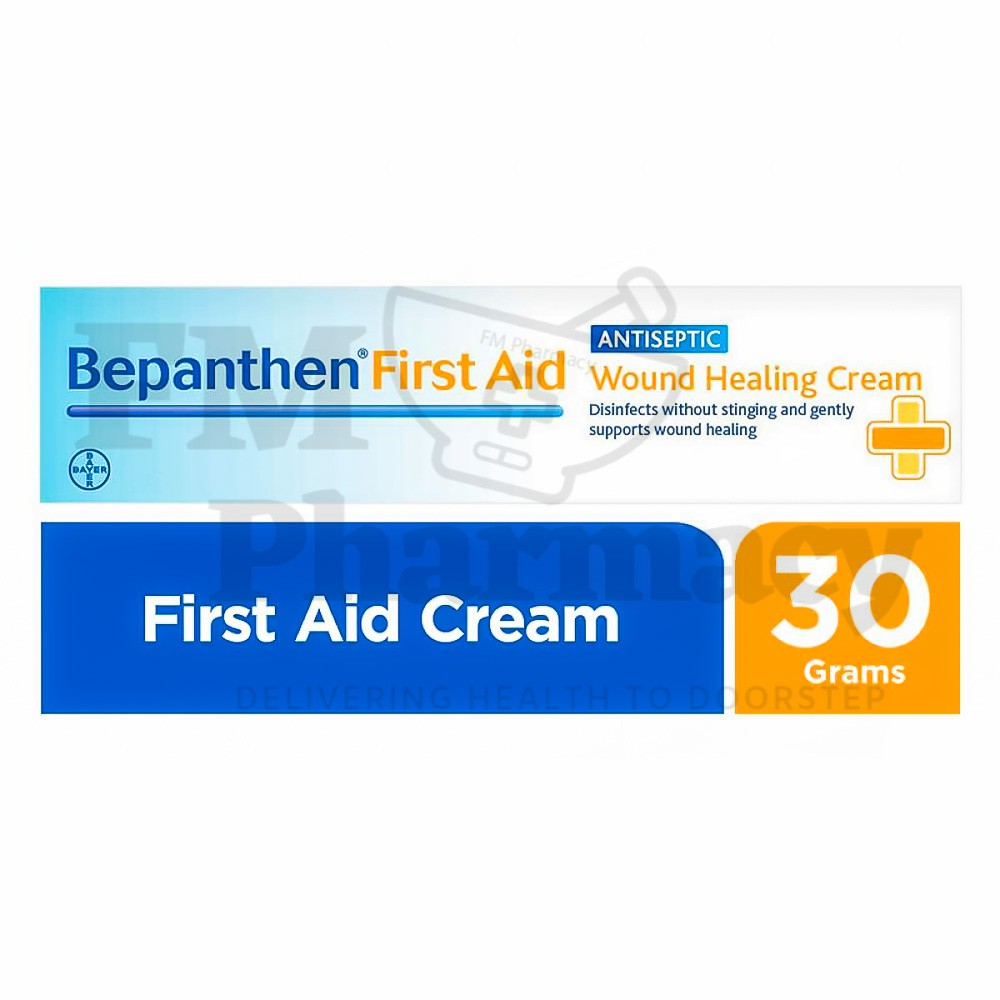 Bepanthen First Aid Wound Healing Antiseptic Cream (30g) Shopee Malaysia