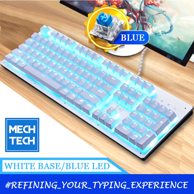 Outemu Blue Switch Technology X9 Mechanical Keyboard Shopee Malaysia