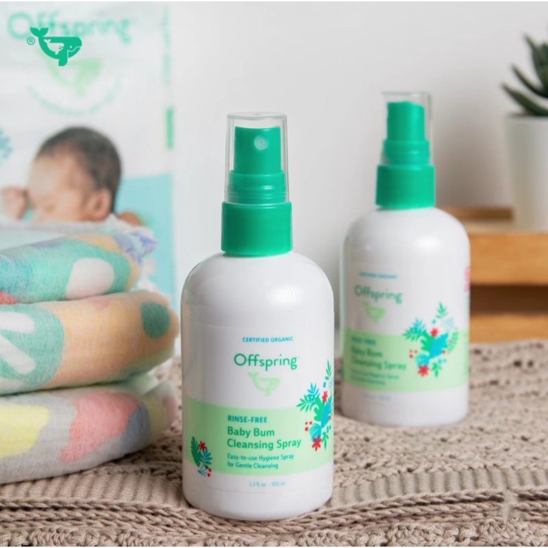 🔥CHEAPEST🔥Offspring Rinse-Free Baby Bum Cleansing Spray (100ml)👶 ...