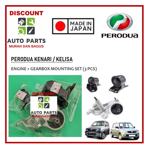 🔥MADE IN JAPAN PREMIUM QUALITY🔥 PERODUA KENARI KELISA ENGINE + GEARBOX