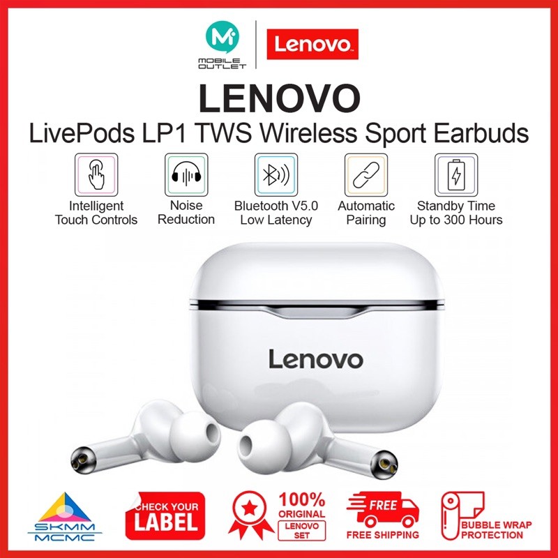 Lenovo livepods lp1 online specs