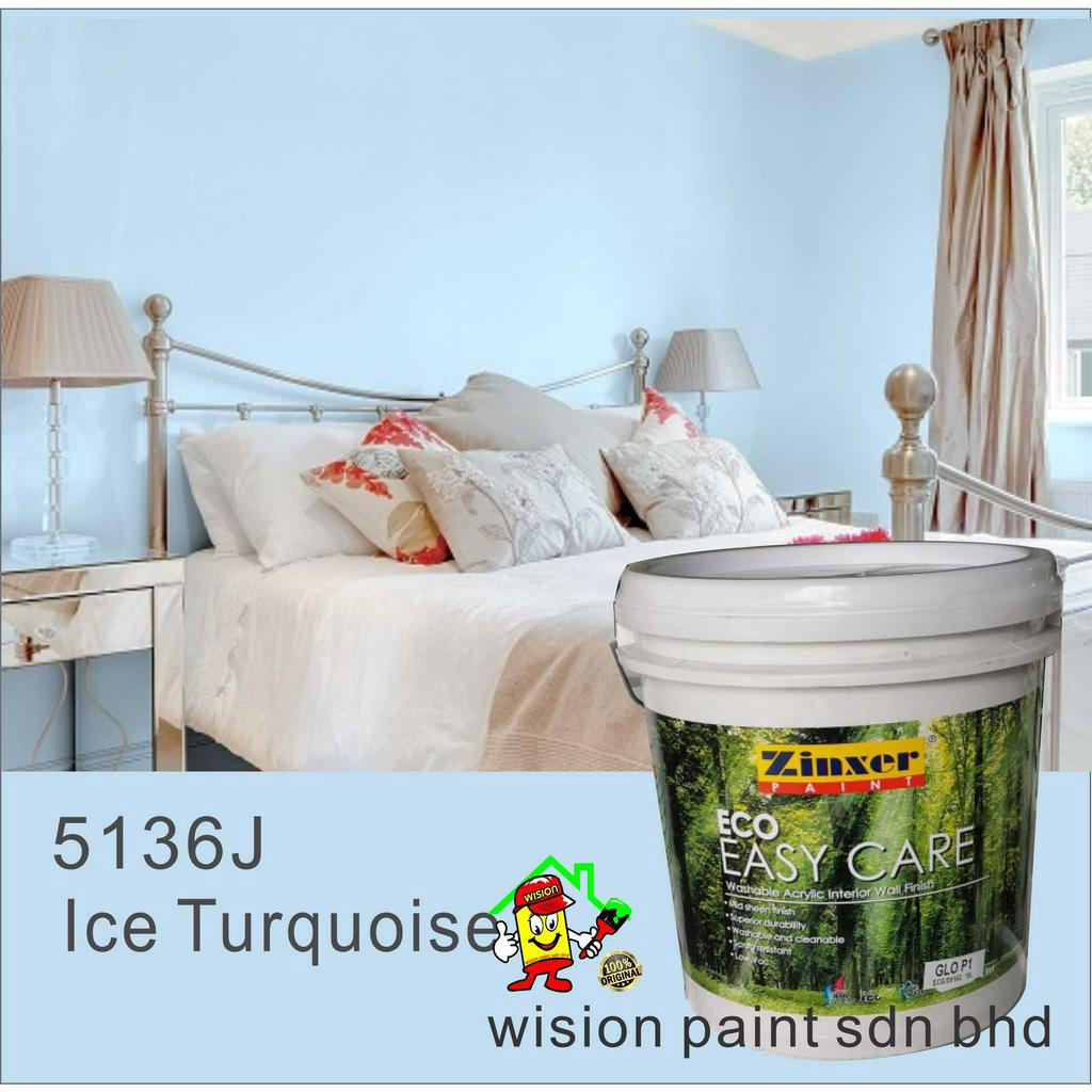 5 LITER ( ZINXER EASY CARE ) 5L ZINXER PAINT INTERIOR PEARL ( EASY ...