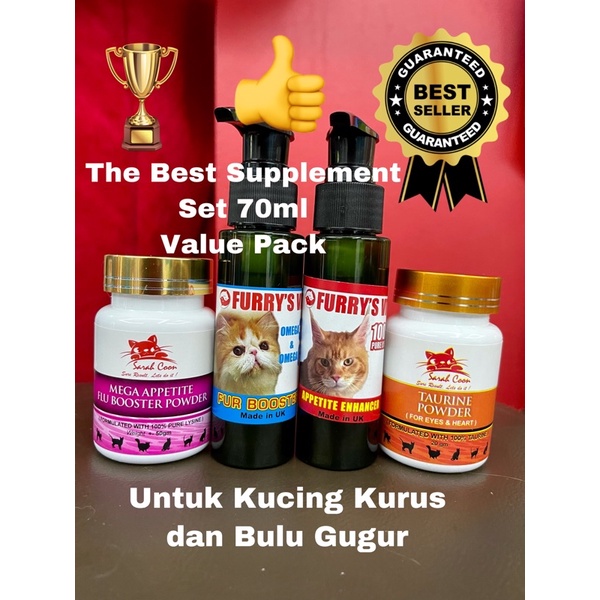 SRC SUPPLIMENT,🔥 SUPER VALUE ( Kucing Kurus & Bulu Gugur ) 100% ...