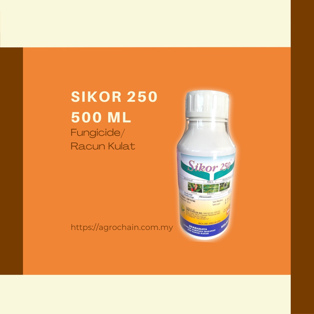Farmcochem Sikor 250 500ml Racun Kulat 杀菌剂 Fungicide Shopee