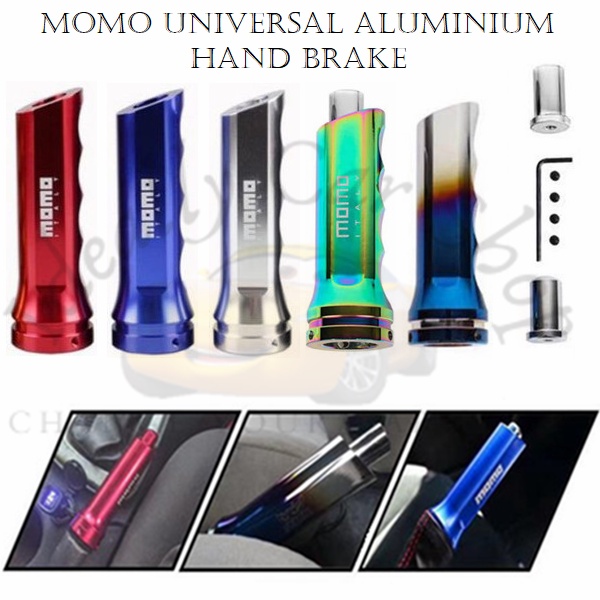 Ideally MOMO Universal Hand Brake Handle Aluminum Titanium Rainbow