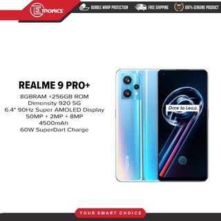 realme 9 Pro 5G (8GB+5GB Extended Ram)+128GB Rom (Original Malaysia Set)  With Premium Gift –