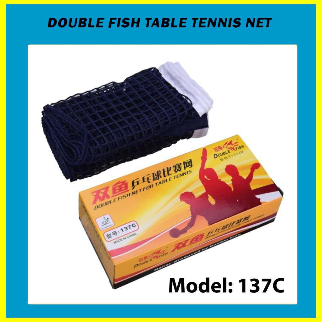 DOUBLE FISH 137C Table Tennis Net PIng Pong (READY STOCK) | Shopee Malaysia