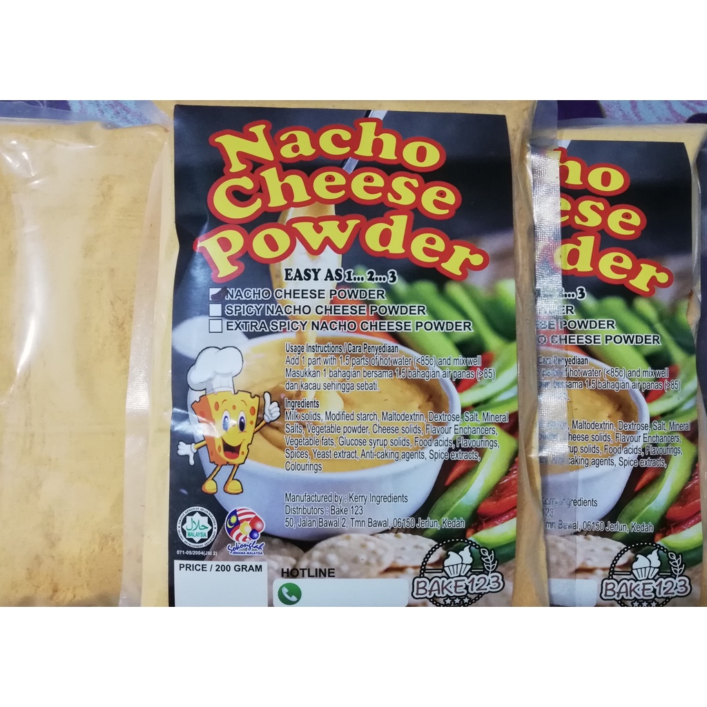 CHEESY WEDGES POWDER (THE ORIGINAL) 1kg @ 500g | Shopee Malaysia