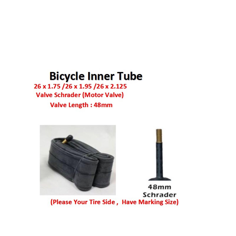 26 x best sale 195 inner tube