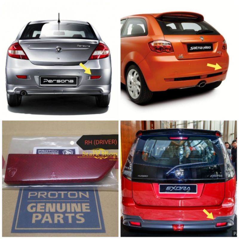 ORIGINAL PROTON PERSONA, ELEGANCE, EXORA, SATRIA NEO REAR BUMPER ...