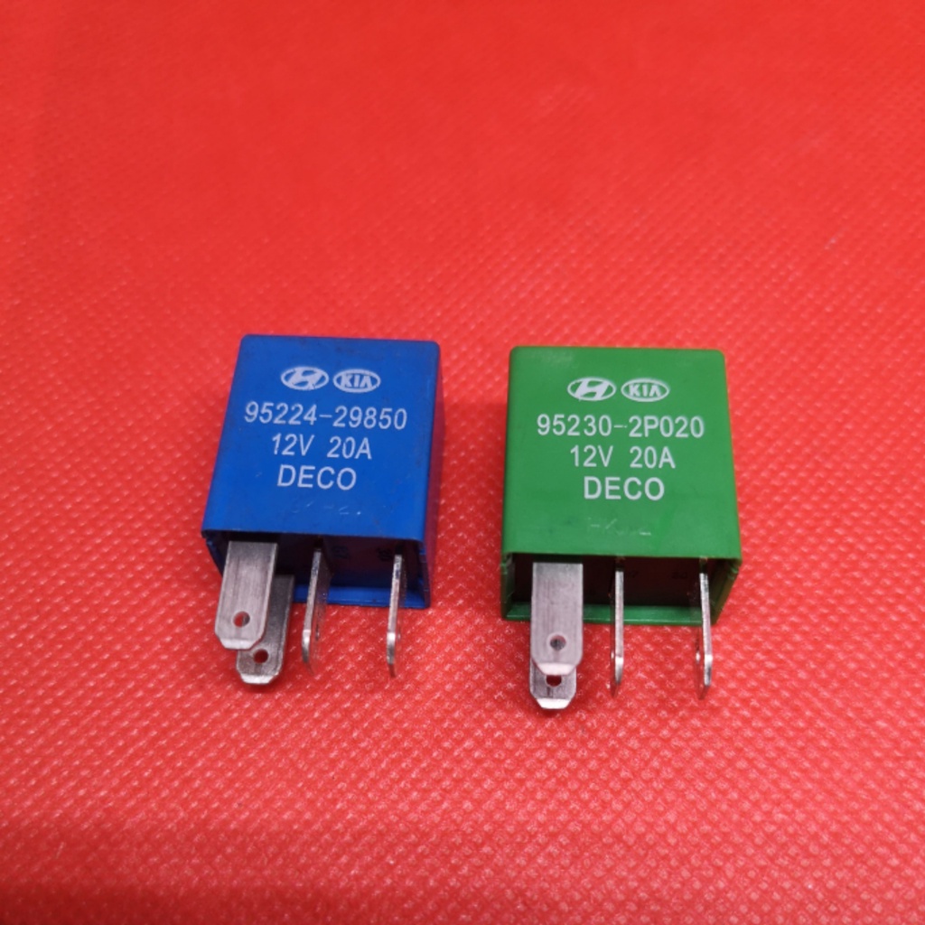 DECO 95224-29850 12V Automotive Relay 20A 4 Pins For Hyundai Kia(Halcut ...