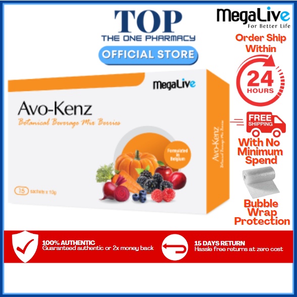 Megalive Avo-Kenz 15's x 10g | Shopee Malaysia