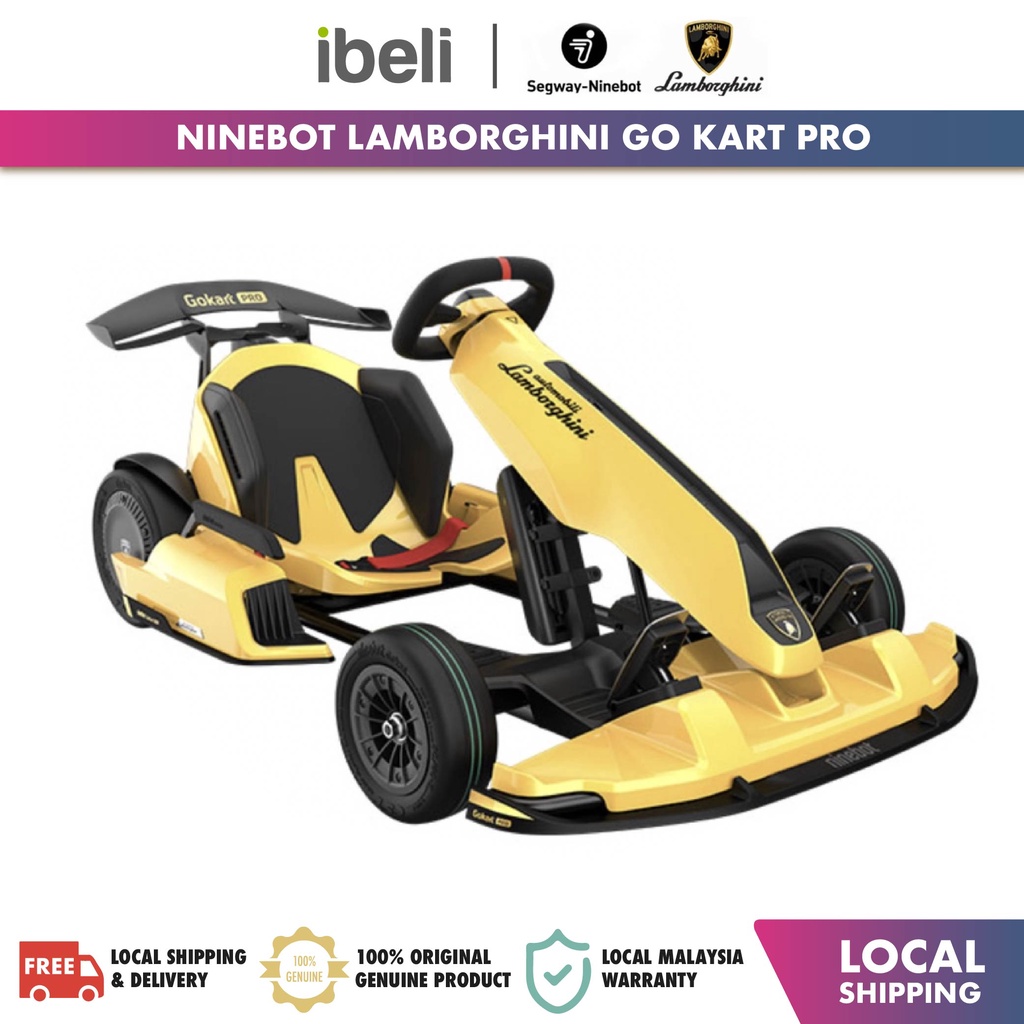 Ninebot Lamborghini Go Kart Pro Limited Edition   Shopee Malaysia