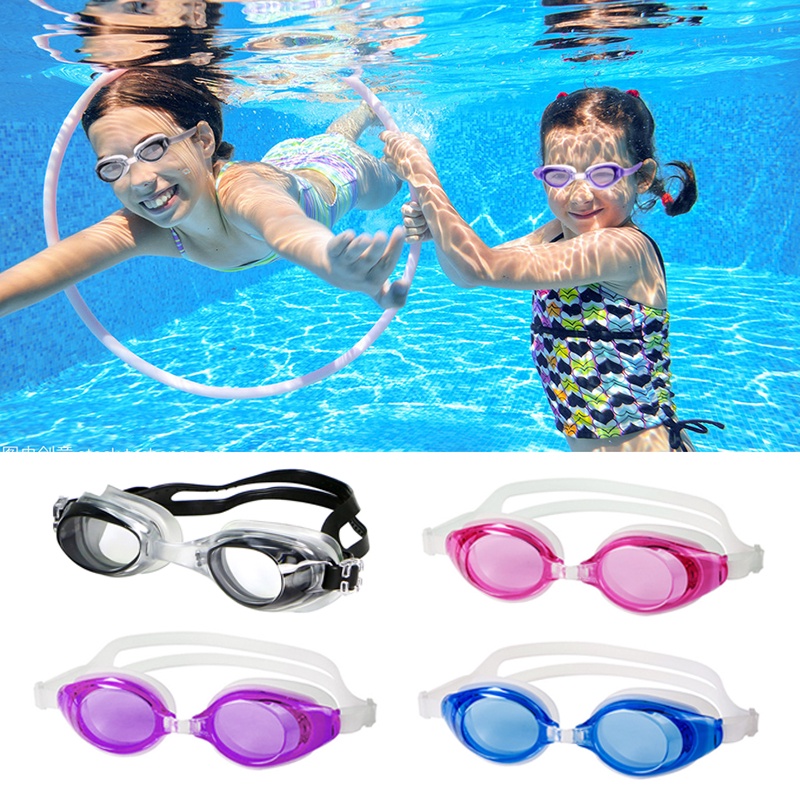 3-12age kids swimming goggles HD Large Frame Swim Goggles Waterproof ...