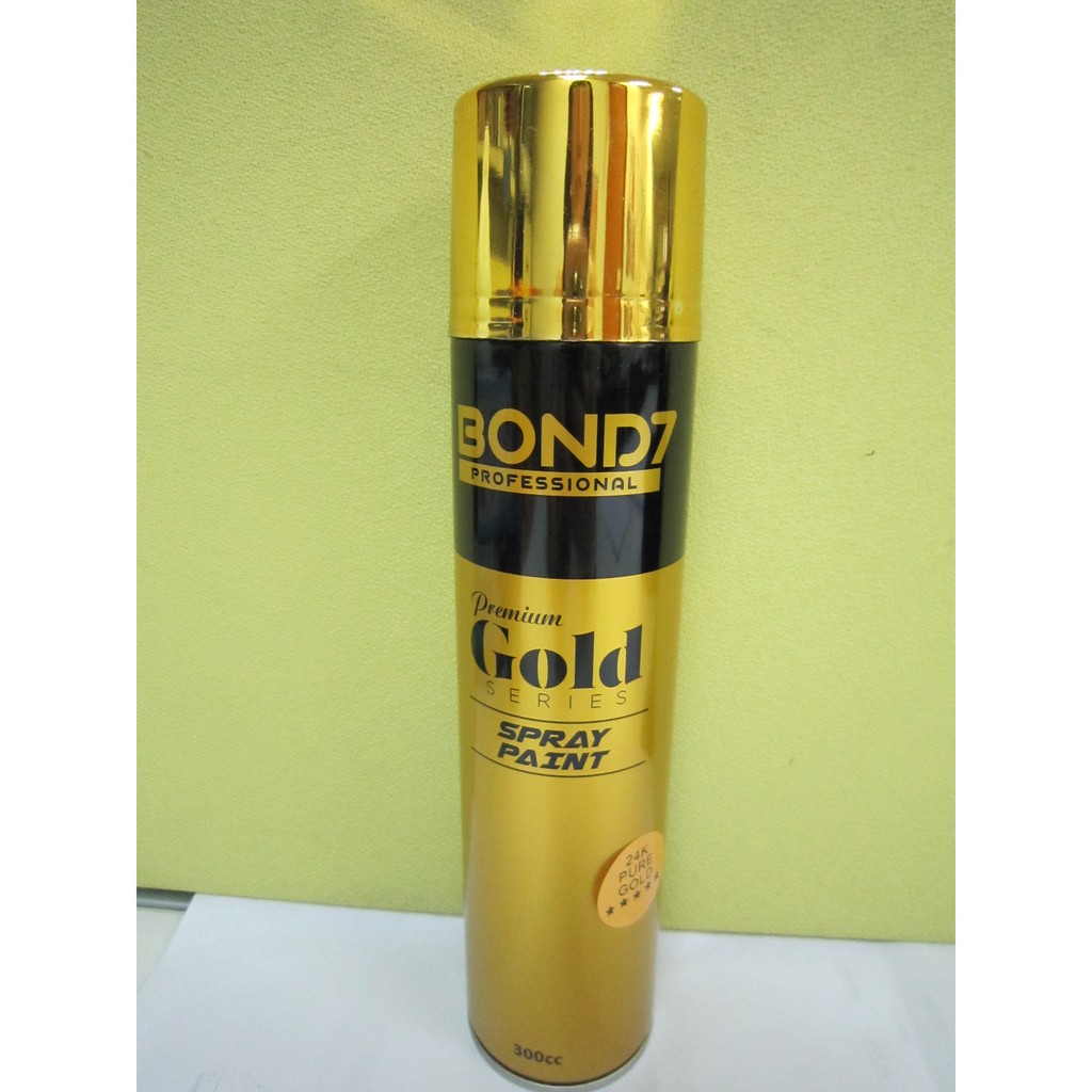 Spray paint Bond 7 18K gold or 24k gold Shopee Malaysia
