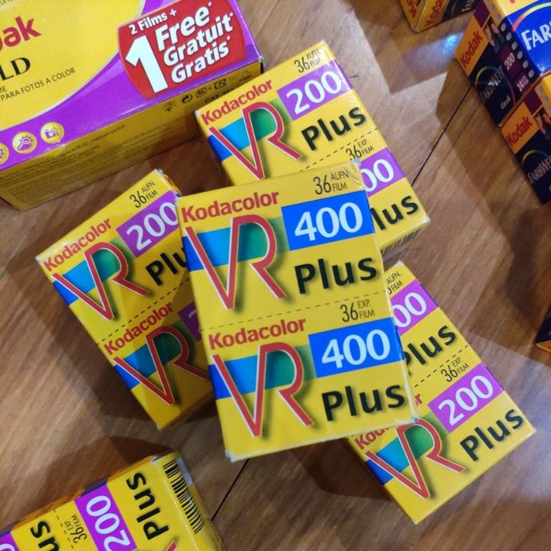 Kodak VR Plus 200 400 photography Film (outdate) Shopee Malaysia